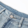 【新品上市】HX 夏季水洗牛仔九分裤合体版型复古S210520039101 商品缩略图8