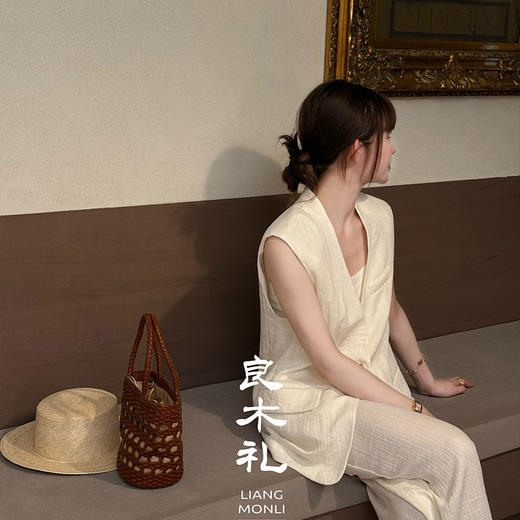 【现货】良木礼莱赛尔套装裤（81B101） 商品图1