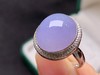 紫罗兰蛋面翡翠戒指 商品缩略图0