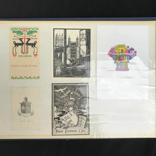 藏书票与工坊标识收集册三册 商品图6