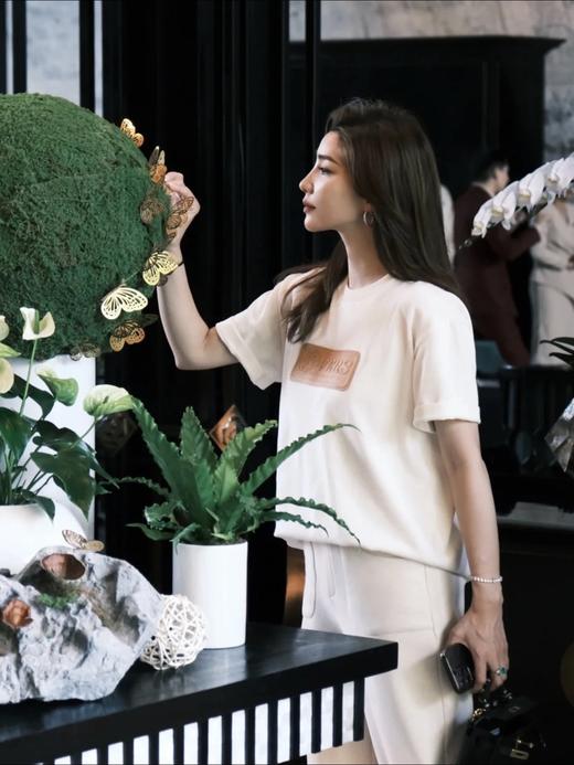 驴家 LV 25浮雕皮标棉质针织T恤（DY） 商品图4