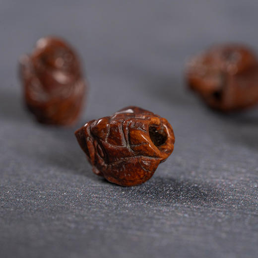 清	核雕罗汉老珠子一组（四枚） 商品图3