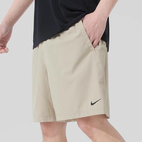 Nike耐克夏季新款运动休闲简约百搭透气梭织短裤浅卡其DV9858-251