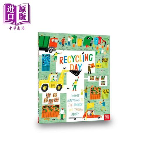 预售 【中商原版】回收日 我们扔掉的东西都去了哪里 Recycling Day What Happens to the Things We Throw Away 英文原版 儿童绘本 商品图1