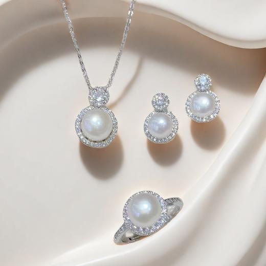 JALAROMA嘉乐玛珍珠 | 7A级别淡水珍珠，套组、单珠、项链/耳饰/戒指款式多多，任买2件送一件素耳钉（耳钉6mm）价值89+价值39护手霜1支~ 商品图3