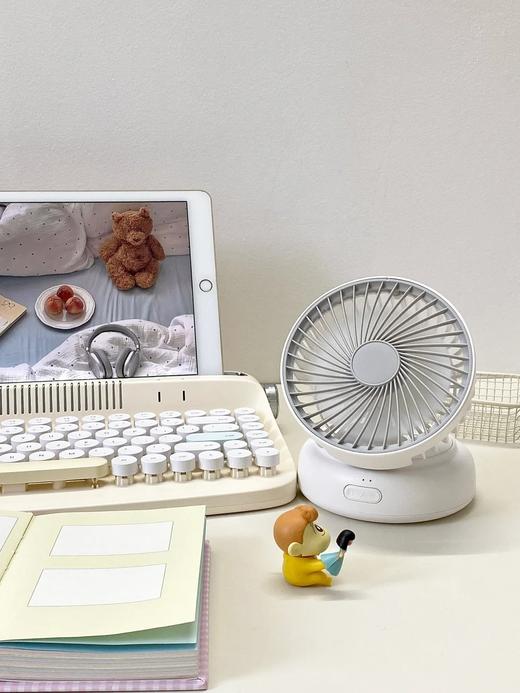 年后发！【品牌直发】出游必备❗山姆同品牌在售❗李佳琦直播间力荐！夏日必备神器🍃 【爱登EDON万能夹摇头电风扇、手持硅胶星球扇】多角度，享清凉💨宿舍、居家、户外百搭✔清凉一夏就靠它了 商品图2