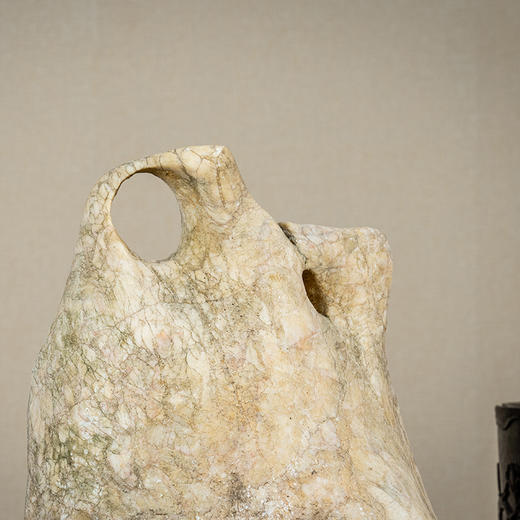 清	皮囊壶形赏石 商品图2