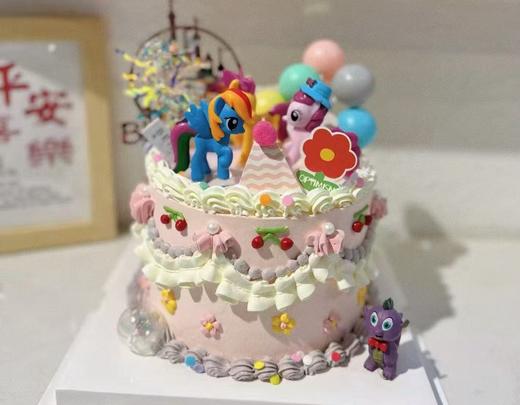 小马宝莉-卡通生日蛋糕 商品图0