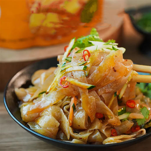 西大魔芋口袋凉皮/凉面|农科院出品，添加白芸豆提取物+有机白魔芋精粉，抗饿5小时|带酱料魔芋面 商品图0