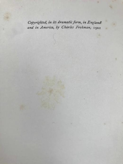 1901年 詹姆斯·巴里《名门街》 休·汤姆森22幅彩色手工贴图 漆布精装大32开 商品图4