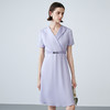 EITIE爱特爱夏季新款气质翻领通勤显瘦百搭连衣裙7807524 商品缩略图3