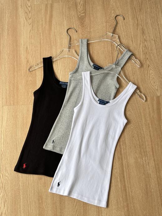 拉夫劳伦秀场同款 罗纹针织背心（SS） 商品图0