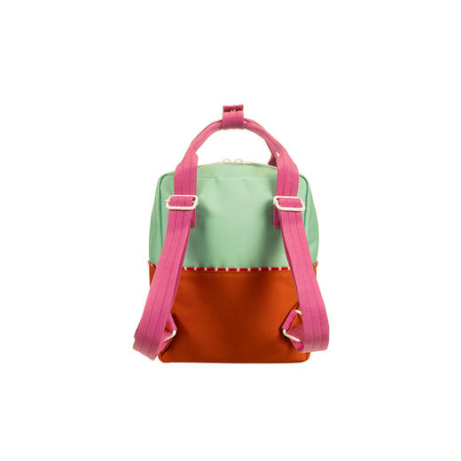 Sticky Lemon小柠檬 拼色系列 小号 （绿色/橙色） 儿童背包 适合4岁+ SL1802171 商品图1