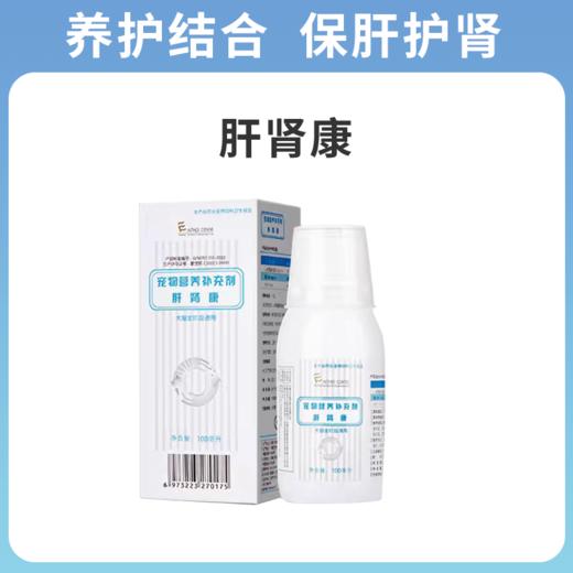 爱迪森肝肾康宠物犬猫咪通用保肝护肾缓解肝腹水肝硬化肾功能衰竭 商品图0