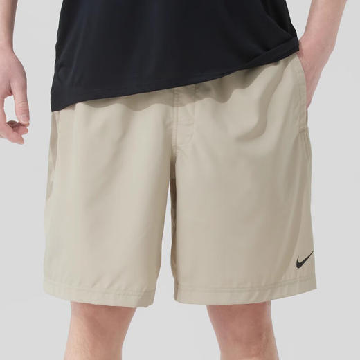 Nike耐克夏季新款运动休闲简约百搭透气梭织短裤浅卡其DV9858-251 商品图1