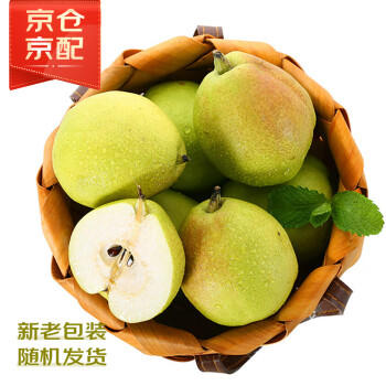 京鲜生 新疆库尔勒香梨 净重10斤装 一级 单果100g+ 生鲜水果 商品图4