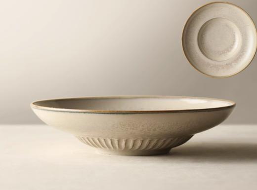 s云母白草帽碗 7寸 商品图0