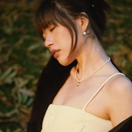 alodia.co 品牌直发 八分音符耳钉 天然珍珠小众设计感简约百搭长期主义 商品图2