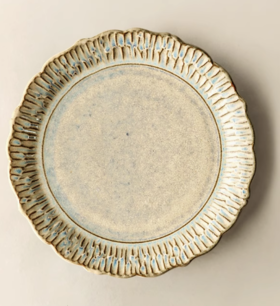 复古浮雕圆盘 复古绿 大号