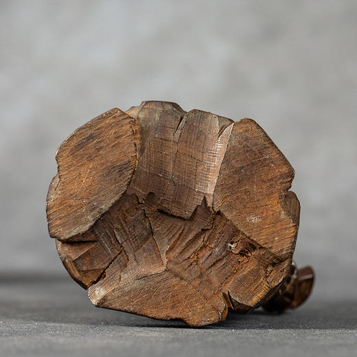 清	黄杨木雕渔翁人物摆件 商品图4