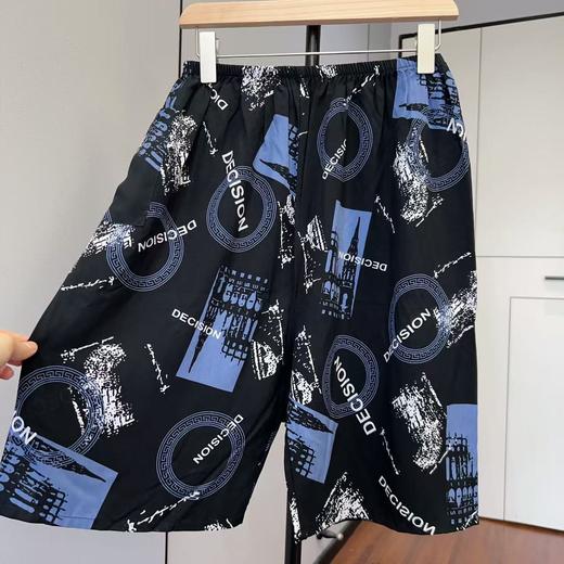 【YW】无忧购35元2件棉绸男士家居短裤海边沙滩裤801#(截单后7天发货) 商品图2