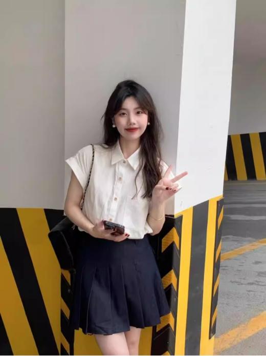 🏆𝟑折抢【Avann法式棉麻小飞袖衬衫】👏比𝐌𝐔*𝐉𝐈更时髦❗️棉麻质地好穿不闷热❗️头部直播间预售𝟏𝟗𝟗‼️‼️‼️ 🌊通勤or出游！单穿or叠穿！🔥  商品图3