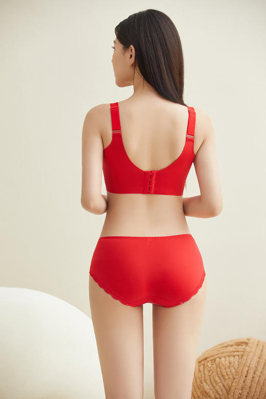 【第二件 0 元｜ 满2件 5 折】【D杯】【秀黛】诗意记忆圈拼棉杯文胸L6110010D【门店同款】 商品图1