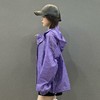 MC连帽满印长袖风衣外套50401（紫）夏季952010720321 商品缩略图2