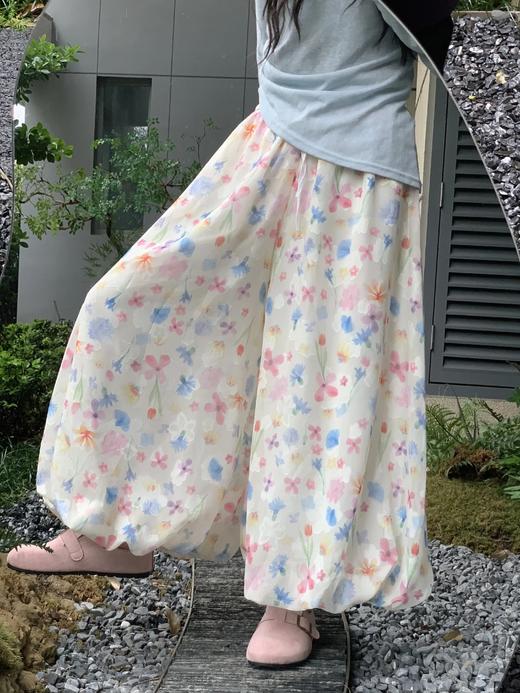 赢麻了❗️【画报里的花苞裙裤】是裙裤！ 很🈶垂感大裙摆 ｜让每个女孩都像🌷一样绽放～ 商品图1