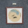 梁江《竹与蟹》国画原作28CM*28CM 手绘宣纸作品含框 商品缩略图4