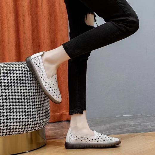 🌈🌈【母亲节福利‼️夏季网眼牛皮镂空鞋】我和妈妈抢着穿💯牛皮鞋面，软弹舒适☁️微信步数暴走20000步不累脚、不磨脚、不臭脚❗  商品图3