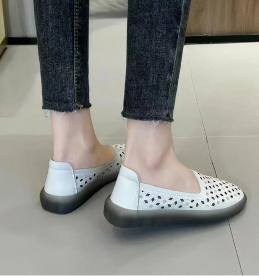 🌈🌈【母亲节福利‼️夏季网眼牛皮镂空鞋】我和妈妈抢着穿💯牛皮鞋面，软弹舒适☁️微信步数暴走20000步不累脚、不磨脚、不臭脚❗  商品图4