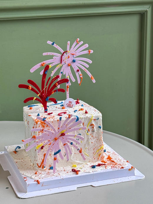 创意烟花插排蛋糕 商品图1