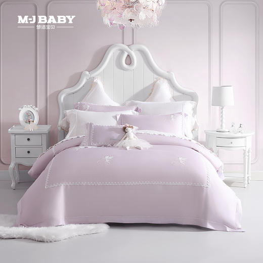 【6F】梦洁宝贝天丝棉绣花四件套：精灵仙子 商品图0