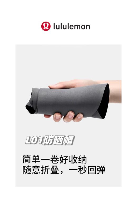 D042628新款情侣款无感3D一体冰丝UV防晒空顶帽 商品图6