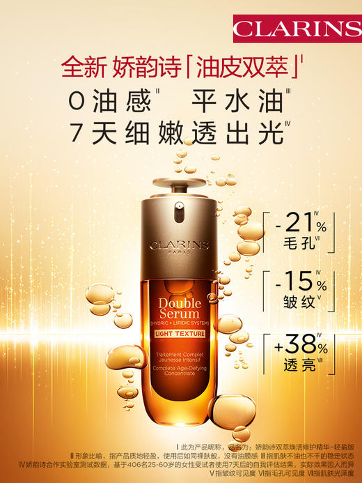 CLARINS娇韵诗 油皮双萃精华液 商品图0