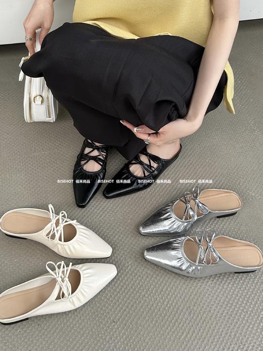 新品女士平底拖鞋689B52555（W） 商品图0