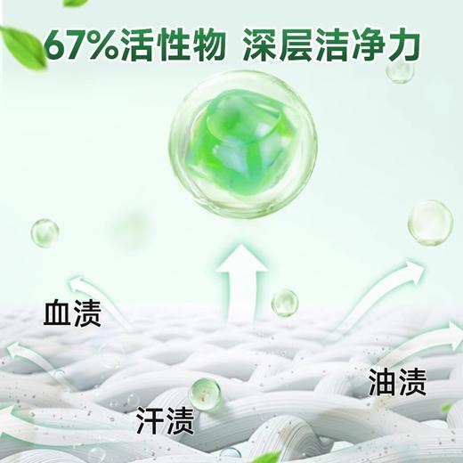 氧泡泡有氧洗衣凝珠360g/盒（ 15g*24 颗）✅ 1颗洗1桶脏衣，轻松搞定血渍、酱油、奶渍、汗渍！ 商品图2