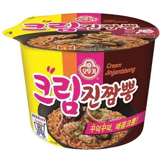 不倒翁奶昔海鲜面105g오뚜기 크림 진짬뽕 商品图0