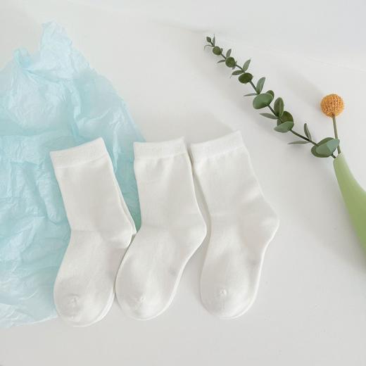 JOANNALONNG Kid's 春夏儿童A类精梳棉手工对目棉袜短袜 商品图8