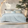 水星集团百丽丝家纺芙兰桃喜·云水蓝/桃桃粉茶茶有机蚕丝填充夏被 商品缩略图1