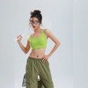 【限时秒】YOGACODE【火树银花系列】裸感运动内衣女固定杯修身显瘦简约美背背心DWB115138 商品缩略图2