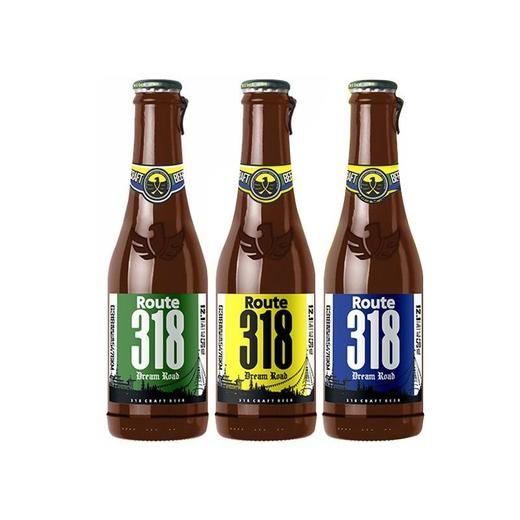 318 精酿啤酒4.5°(小手雷) 218ml/瓶 商品图0