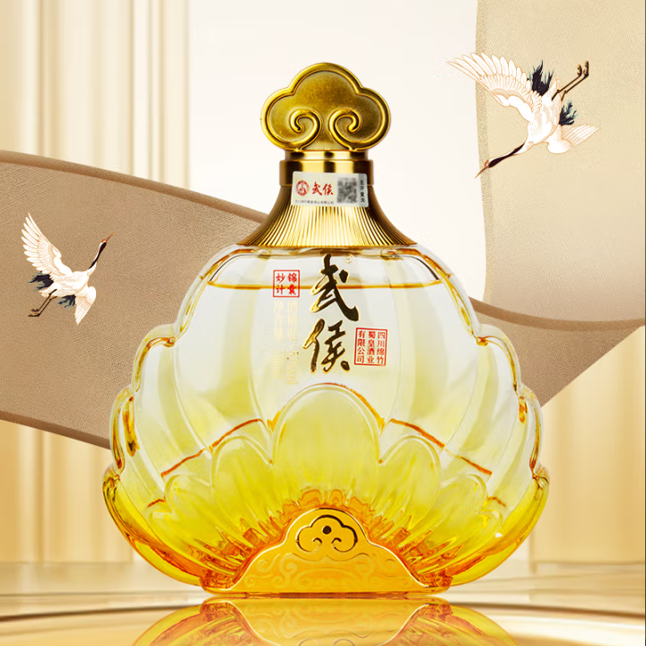 【摆柜礼赠】武侯 锦囊妙计 三国文创艺术 浓香型白酒 52度 500ml单瓶