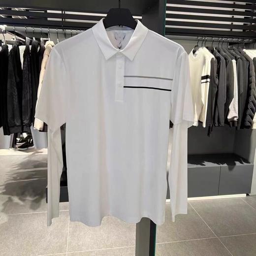 P*家 男士 高尔夫 冰丝 假两件 防晒长袖  简约百搭 商品图2