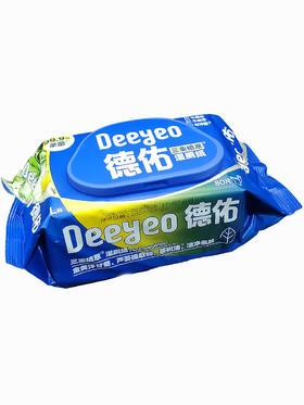 德佑80片3178三重植萃湿厕纸