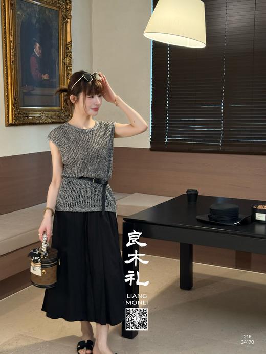 【预售7天】镂空套头上衣（24170） 商品图0