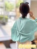 【限八一促】→设计师品牌-韩系后背打结款高级感衬衫防晒衫外套-喜出 商品缩略图0