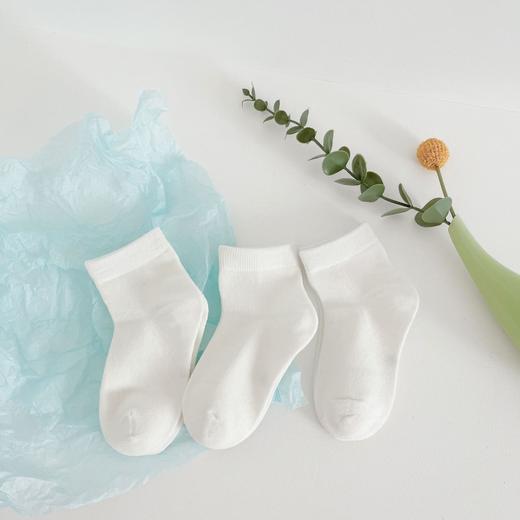 JOANNALONNG Kid's 春夏儿童A类精梳棉手工对目棉袜短袜 商品图6
