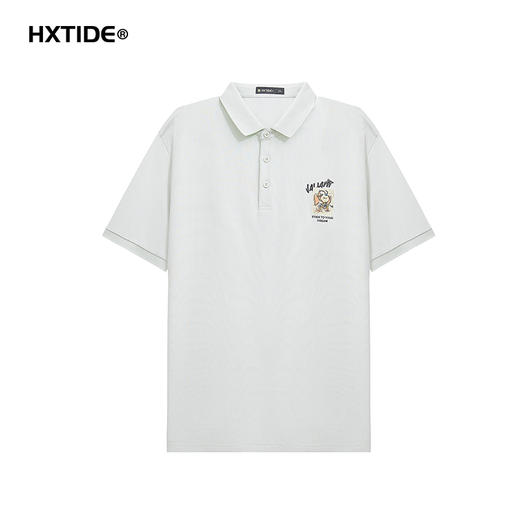 【新品上新】HX 夏季翻领短袖T恤抗菌凉感S102522061101/02 商品图0